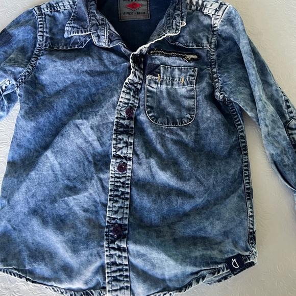 Toddler Boy 4 Gini And Jony Demi Shirt 100% Cotton - Picture 2 of 7